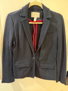Banana Republic Classic Women's Navy Blazer Jacket